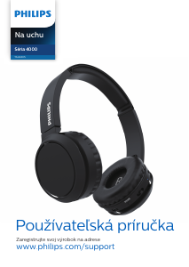 Návod Philips TAH4205BL Slúchadlá