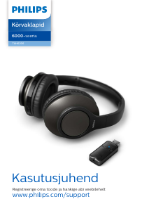 Kasutusjuhend Philips TAH6206BK Kõrvaklapp