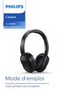 Mode d’emploi Philips TAH6506BK Casque