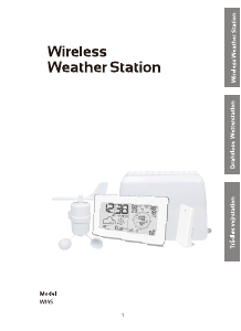 Bruksanvisning Ventus W145 Väderstation