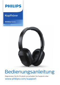 Bedienungsanleitung Philips TAH6506BK Kopfhörer