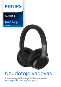 Vadovas Philips TAH9505BK Ausinės