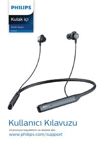 Kullanım kılavuzu Philips TAPN505BK Kulaklık