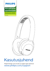 Kasutusjuhend Philips TASH402BK Kõrvaklapp