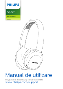 Manual Philips TASH402LF Căşti