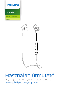 Használati útmutató Philips TASN503BK Fejhallgató