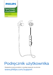 Instrukcja Philips TASN503BK Słuchawki