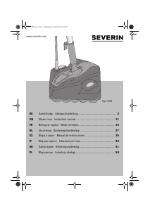 Instrukcja Severin ST 7182 Hygenius Delight Oczyszczacz parowy