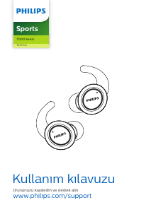 Kullanım kılavuzu Philips TAST702BK Kulaklık