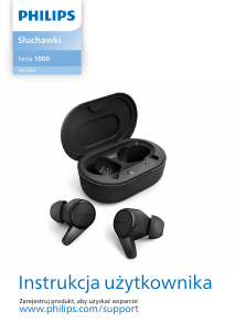 Instrukcja Philips TAT1207BL Słuchawki