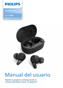 Manual de uso Philips TAT1207WT Auriculares