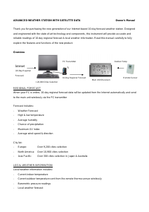 Handleiding Ventus W194 Weerstation