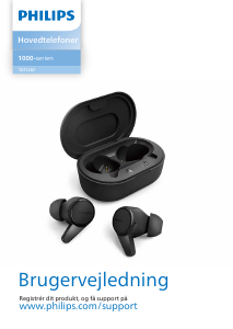 Brugsanvisning Philips TAT1207YL Hovedtelefon