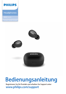 Bedienungsanleitung Philips TAT2205BK Kopfhörer