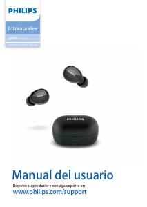 Manual de uso Philips TAT2205BL Auriculares