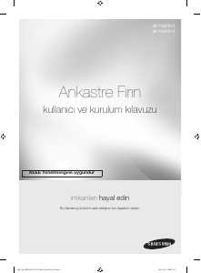Kullanım kılavuzu Samsung BF1N4T015 Fırın