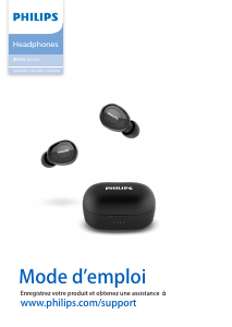 Mode d’emploi Philips TAT2205BL Casque