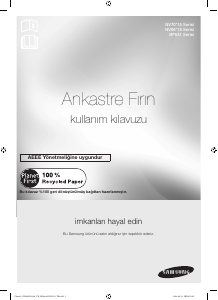 Kullanım kılavuzu Samsung NV66H1511AS Fırın