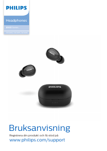 Bruksanvisning Philips TAT2205BL Hörlurar