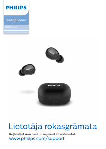 Rokasgrāmata Philips TAT2205WT Galvas tālrunis