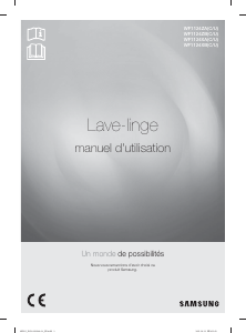 Mode d’emploi Samsung WF1124XAC EcoBubble Lave-linge