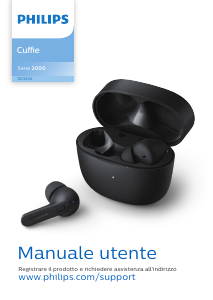 Manuale Philips TAT2206GR Cuffie