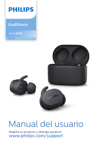 Manual de uso Philips TAT3216WT Auriculares