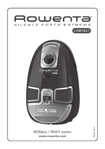 Manual de uso Rowenta RO5761EA Silence Force Aspirador