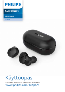 Käyttöohje Philips TAT4556BK Kuuloke