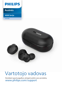 Vadovas Philips TAT4556BK Ausinės