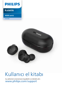 Kullanım kılavuzu Philips TAT4556WT Kulaklık