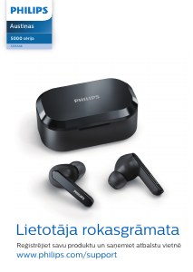Rokasgrāmata Philips TAT5506BK Galvas tālrunis