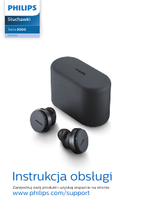 Instrukcja Philips TAT8506BK Słuchawki