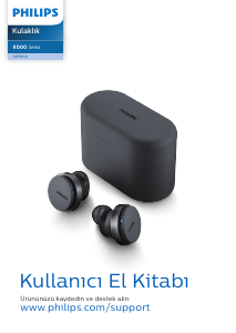 Kullanım kılavuzu Philips TAT8506BK Kulaklık