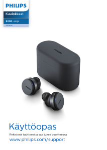 Käyttöohje Philips TAT8506WT Kuuloke