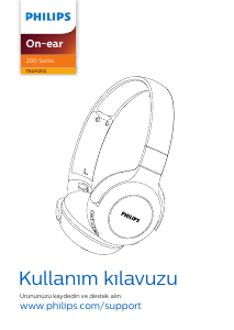 Kullanım kılavuzu Philips TAUH202BK Kulaklık