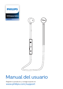 Manual de uso Philips TAUN102BK Auriculares