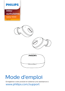 Mode d’emploi Philips TAUT102BK Casque