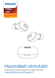 Használati útmutató Philips TAUT102BK Fejhallgató