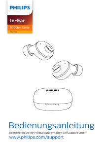 Bedienungsanleitung Philips TAUT102BK Kopfhörer