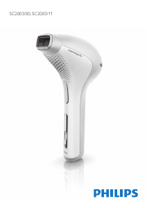 Manual de uso Philips SC2003 Precision Plus Sistema IPL