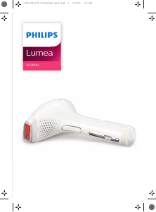 Vadovas Philips SC2009 Lumea IPL įrenginys