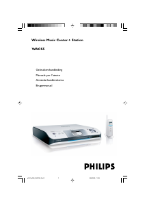 Bruksanvisning Philips WACS5 Mediaspelare