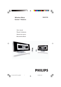 Bedienungsanleitung Philips WACS700 Mediaplayer