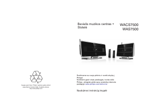 Vadovas Philips WACS7500 Streamium Medijos leistuvas