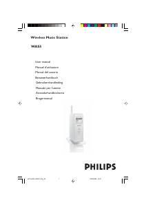 Handleiding Philips WAS5 Mediaspeler