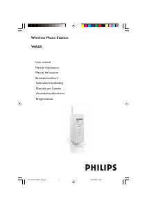 Bedienungsanleitung Philips WAS5 Mediaplayer