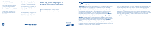 Manual de uso Philips SCF170 Avent Chupete