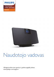 Vadovas Philips TAM2805 Radijo imtuvas