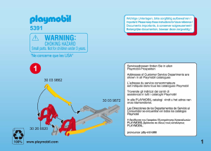 Manuale Playmobil set 5391 Romans Carro